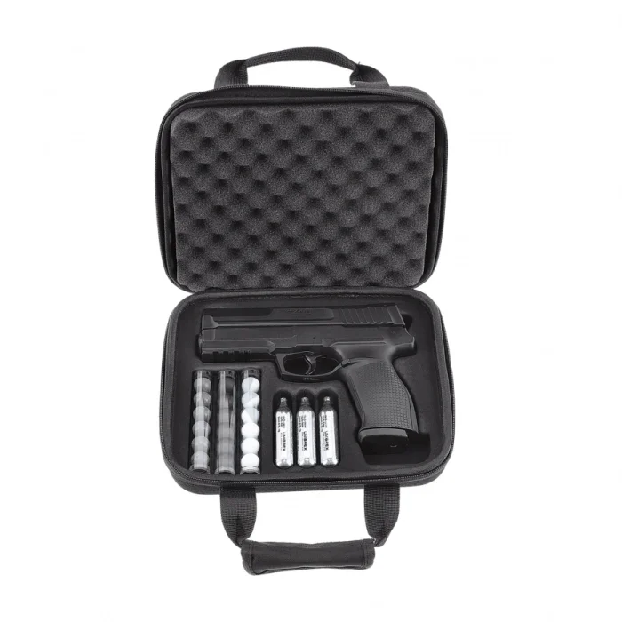 Pistolet na kule gumowe T4E Impax P68 Set kal. .68 CO2 <16 J (344-123)